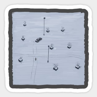 Fargo Illustration Sticker